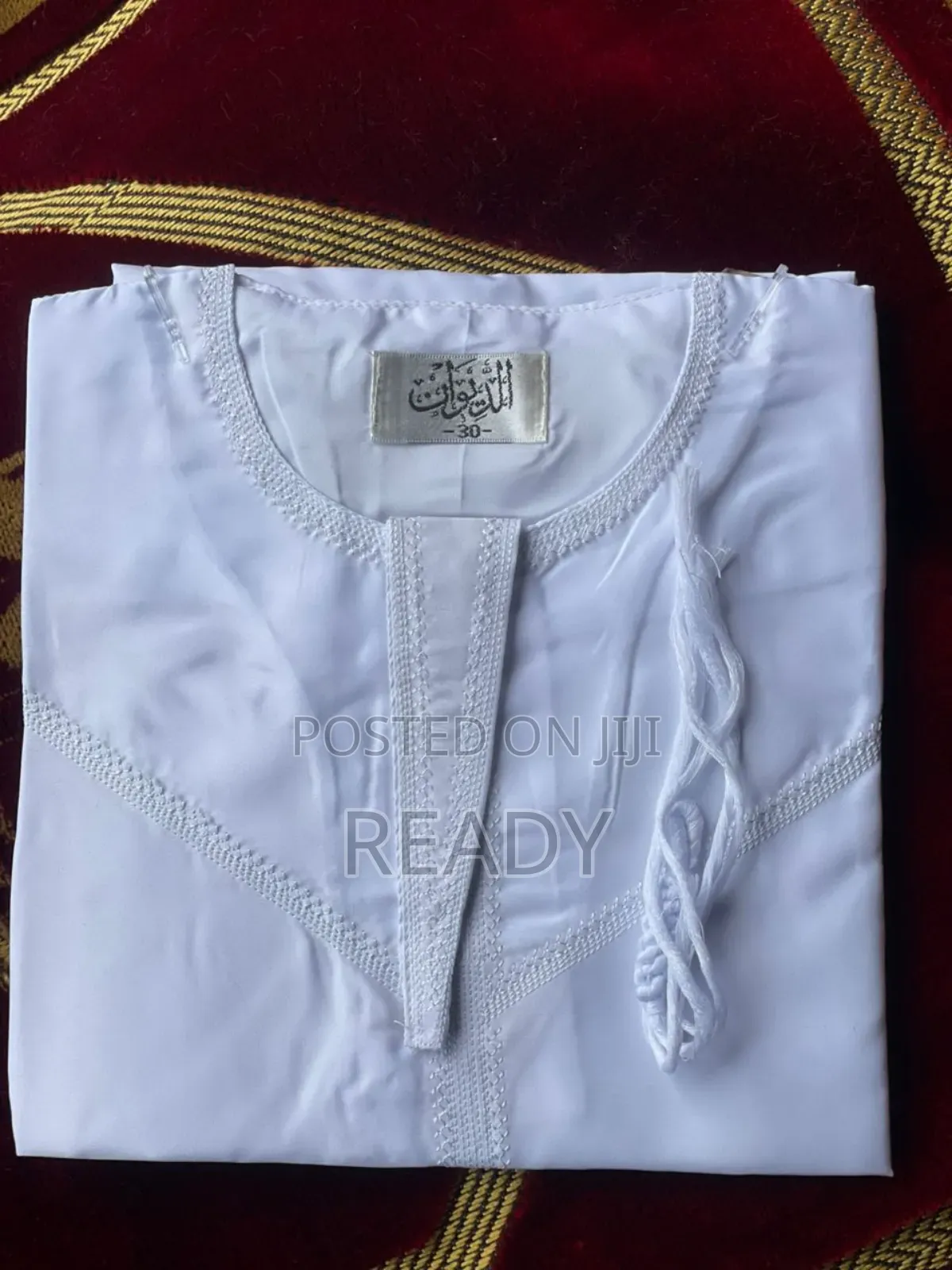 Kwhite Jalabiya for Kids