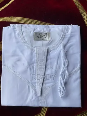 Kwhite Jalabiya for Kids