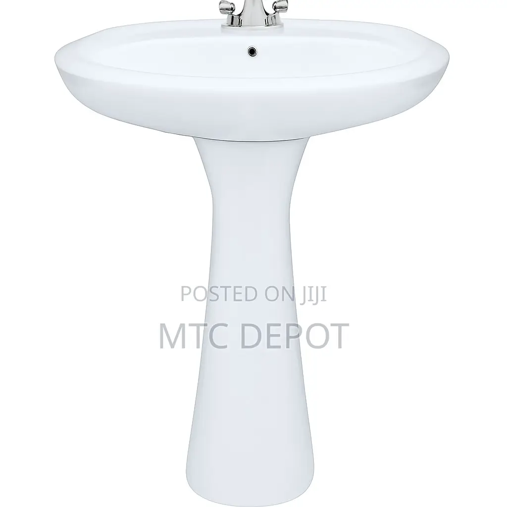 Capri Pedestal Wash Basin – Strong Ceramic | Stylish Durable