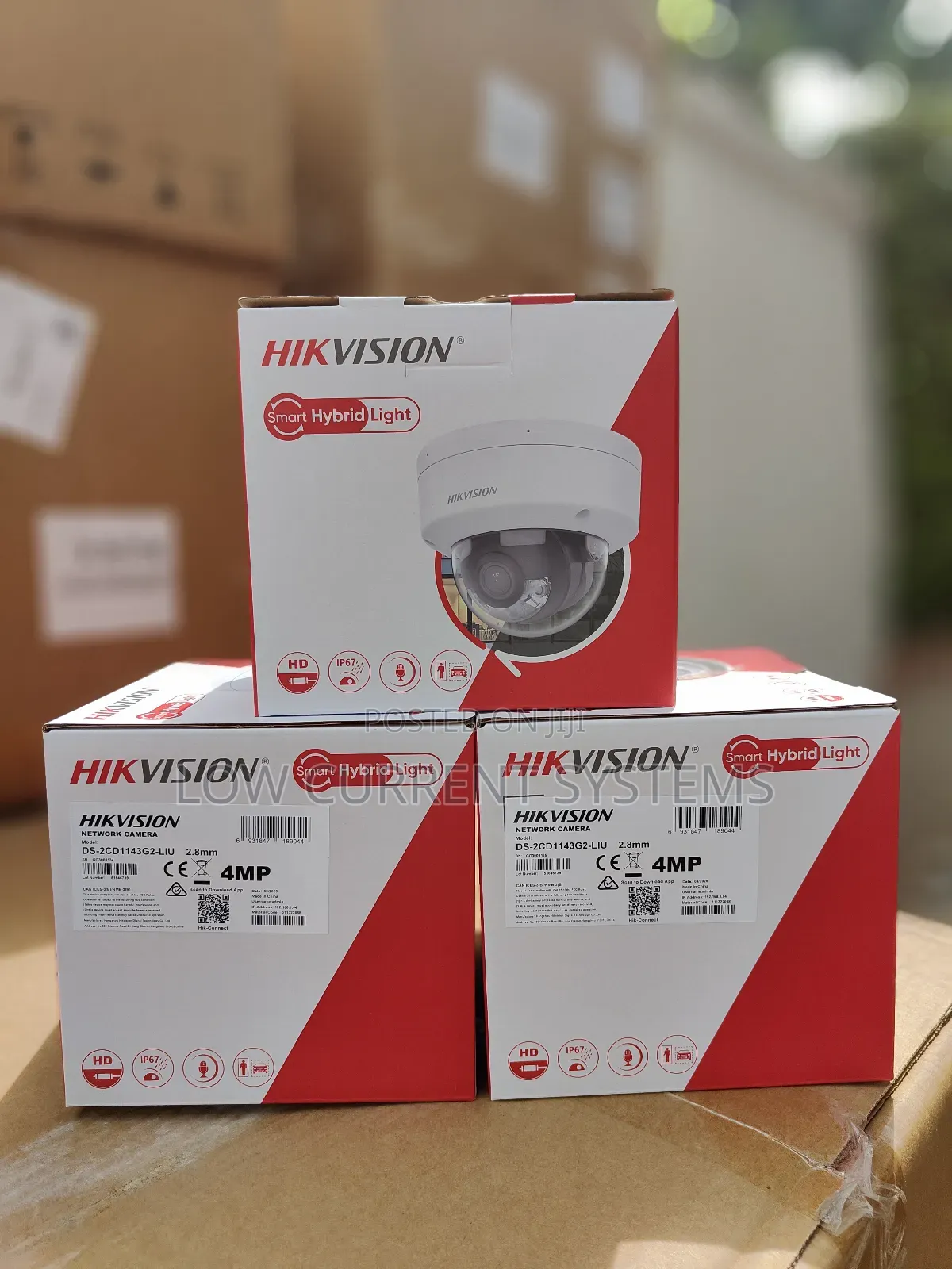 Hikvision 4mp Ip Hybrid Light With Audio Ds-2cd1143g2-Liu