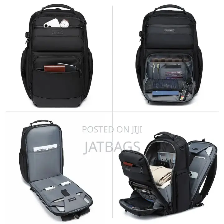 Ozuko Compact Ii Anti-Theft Waterproof Laptop Backpack (Free Delivery)