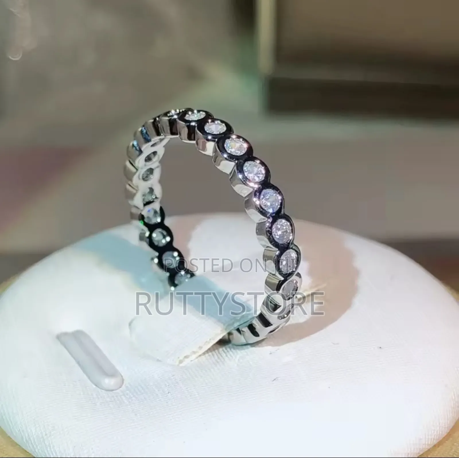 Moon Sequence Engagement Ring