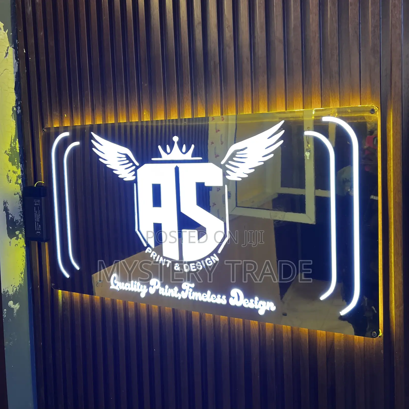 Indoor Signage With Back Light