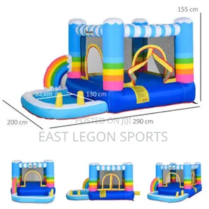 Bouncy Castle N Blower Pump 10ft X 5ft Trampoline 
Ghana New
