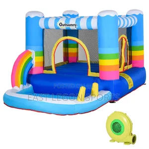 Bouncy Castle N Blower Pump 10ft X 5ft Trampoline 
Ghana New