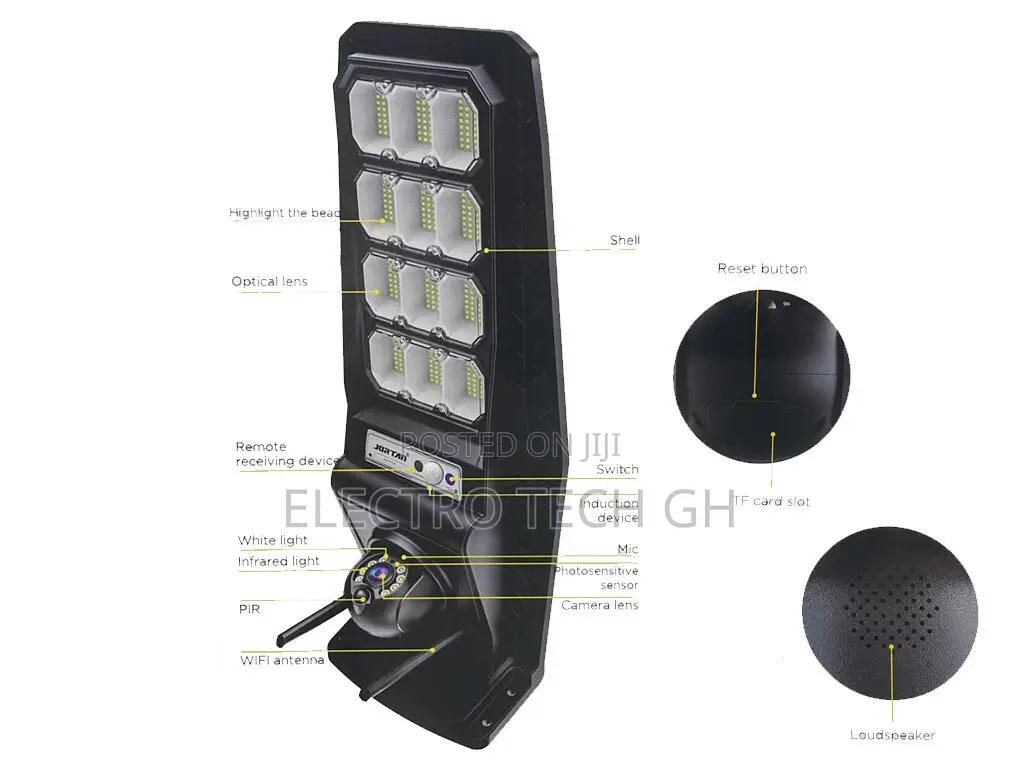 Solar Camera And Light 400w