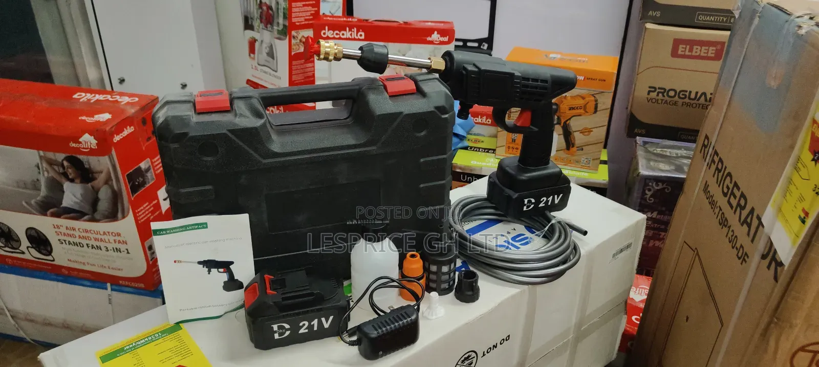 Cordless Pressure Washer