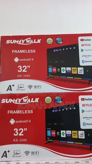 Sunny Walk 32′′ Farmeless Android Smart Tv