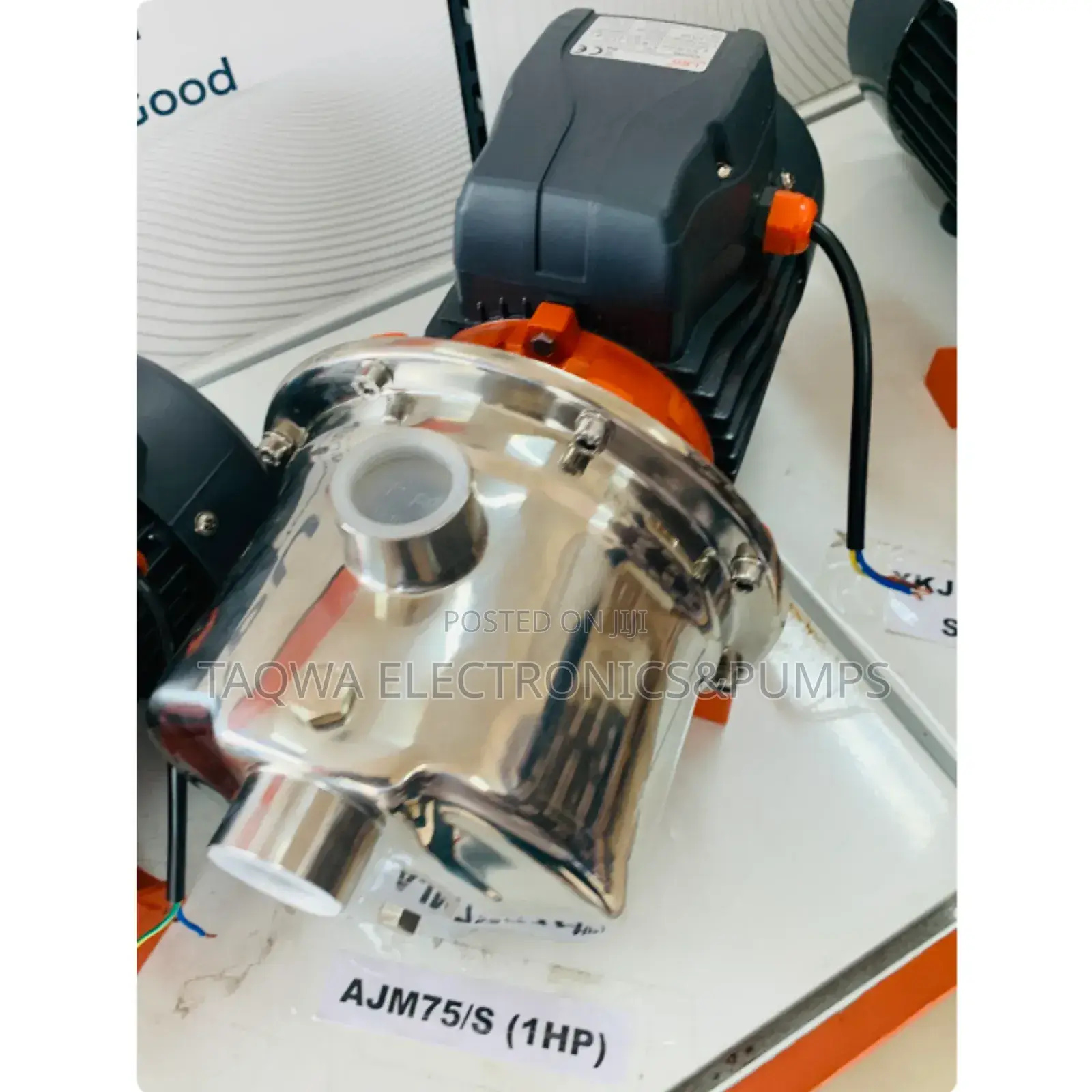 Fluent Flow - 1hp Leo Ajm75s Stainless Pump