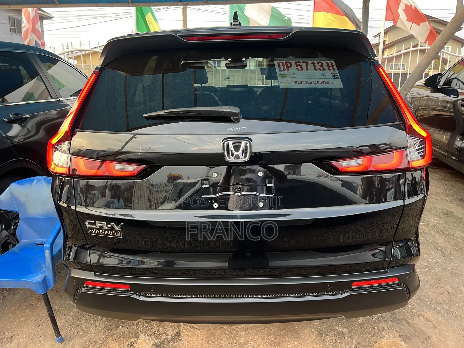 Honda CR-V EX-L AWD w/o BSI 2024 Black