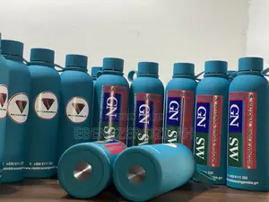 Coated Flask With Branding