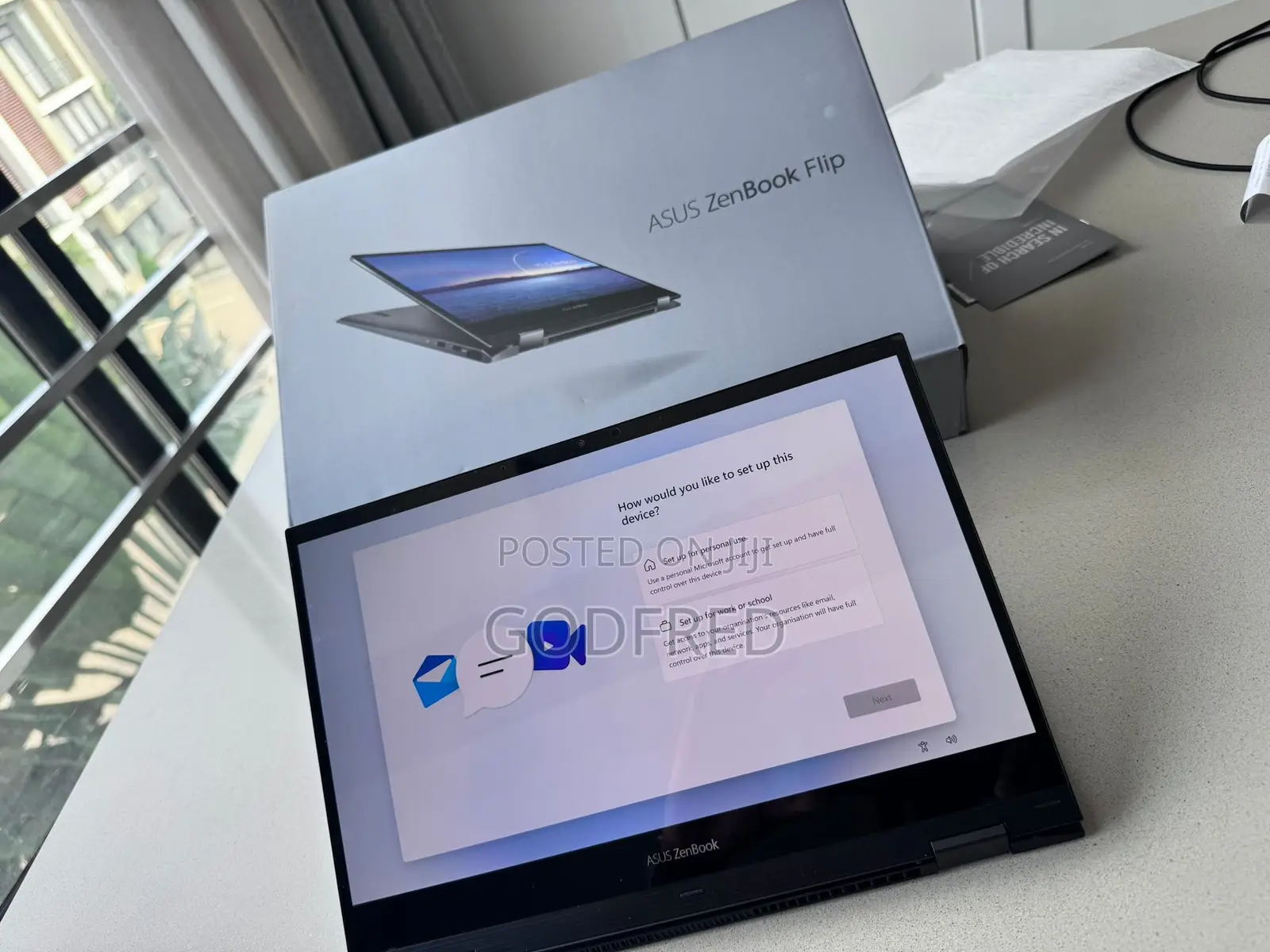 New Laptop Asus Zenbook Flip 13 UX363 16GB Intel Core i7 HDD+SSD 512GB