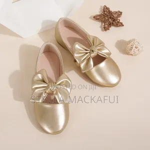 Gold Shoes for Girls in Sizes 30-36 Only