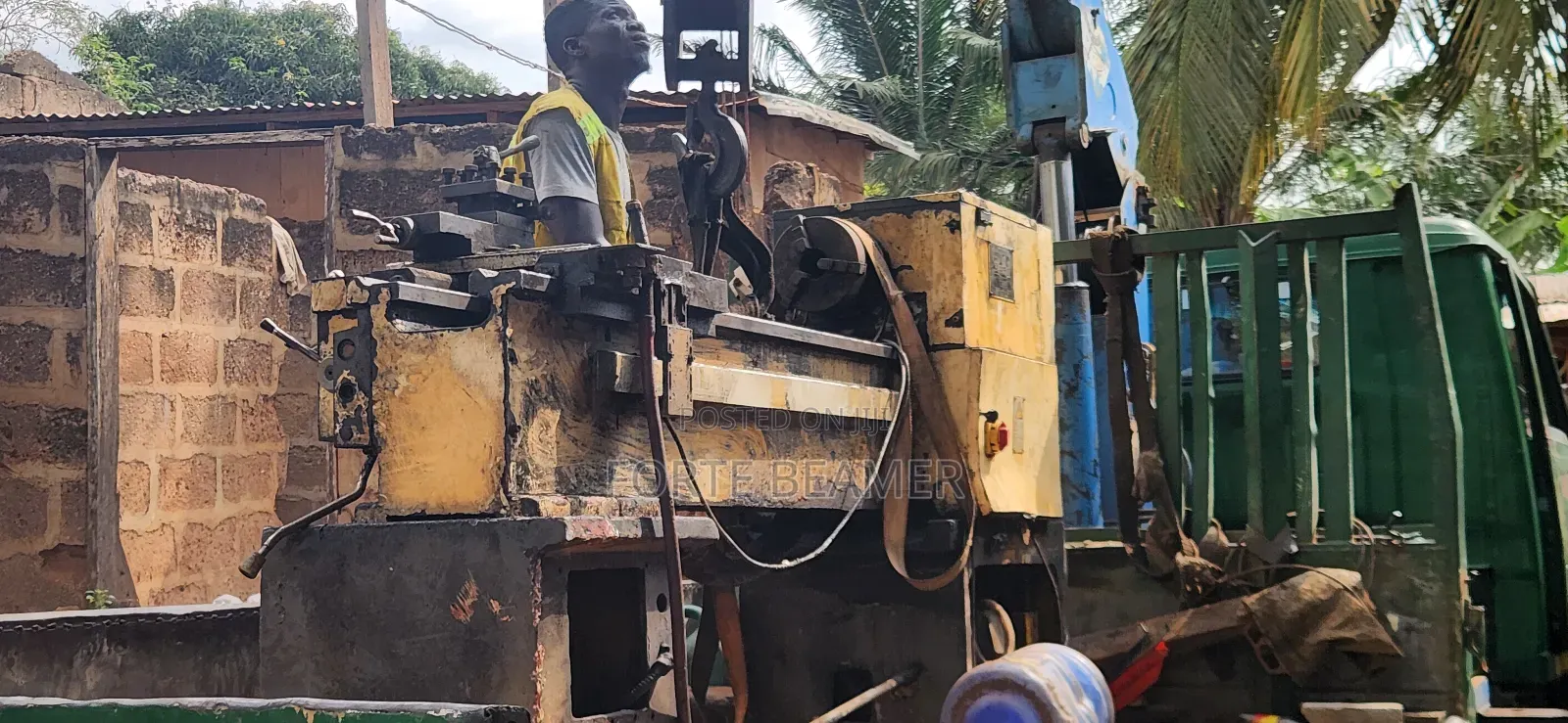 Industrial Lathe Machine