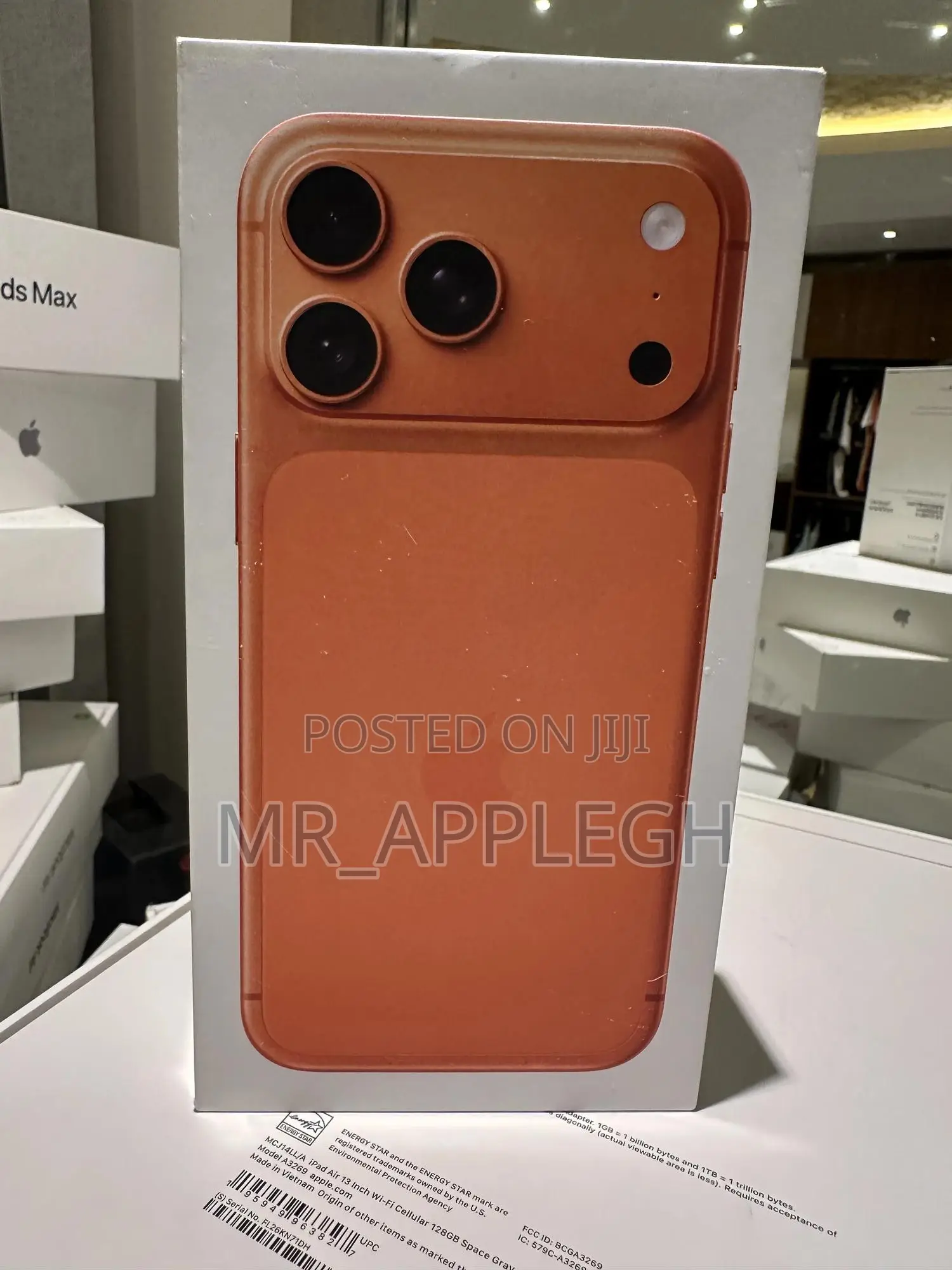 New Apple iPhone 17 Pro Max 1 TB Orange