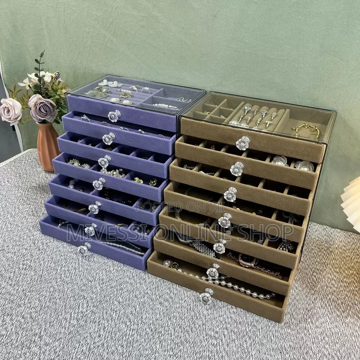7 Slot Jewellery Box