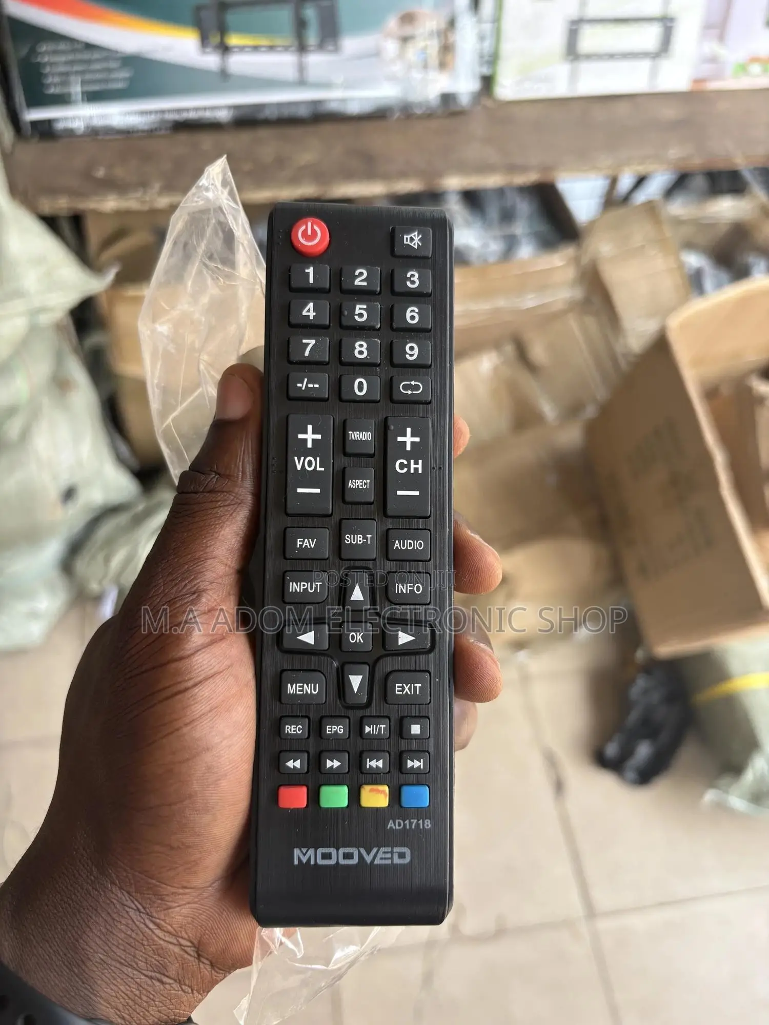 Mooved Led Tv Remote Control
