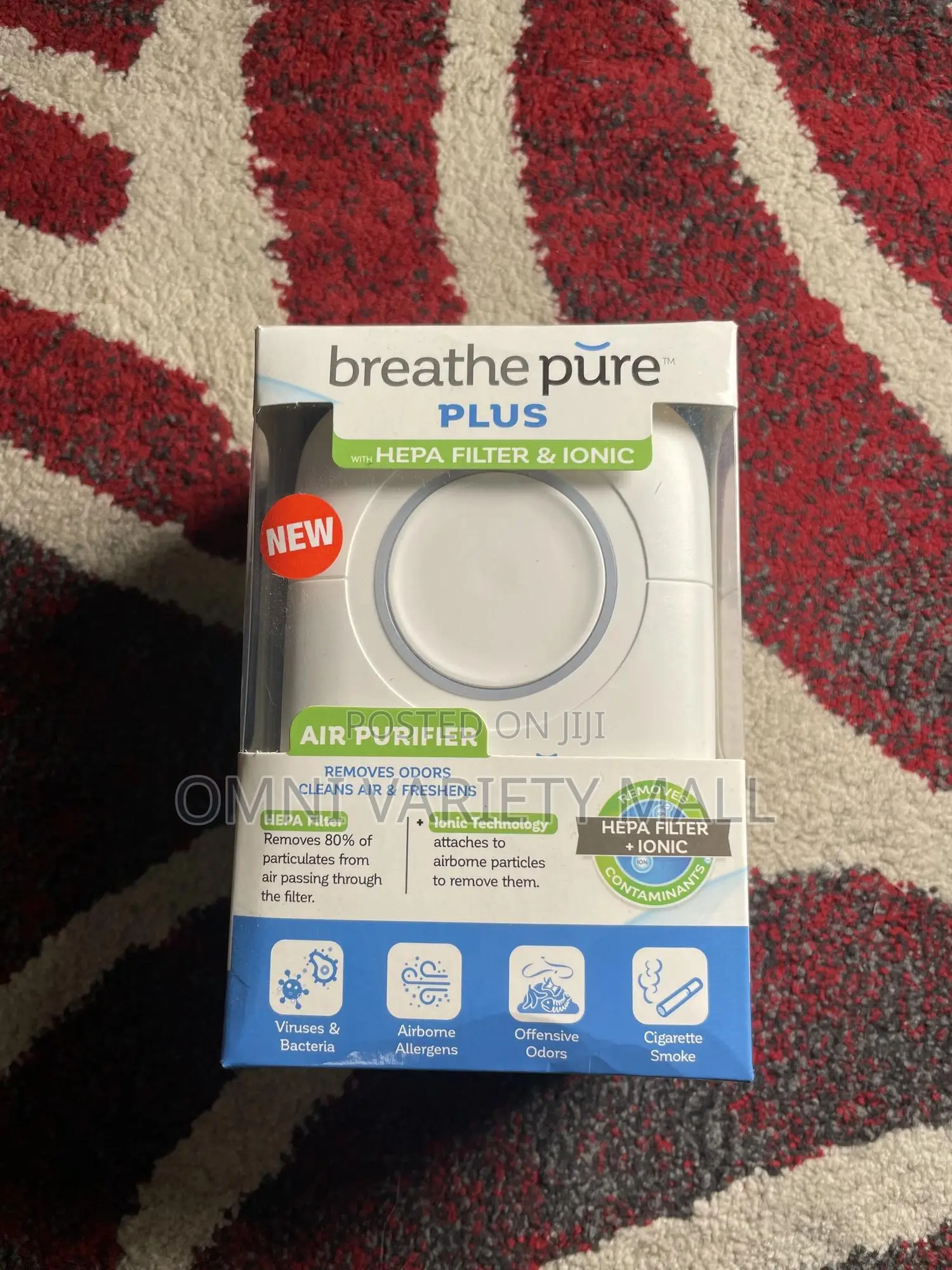 Breathe Pureplus Air Purifier - White