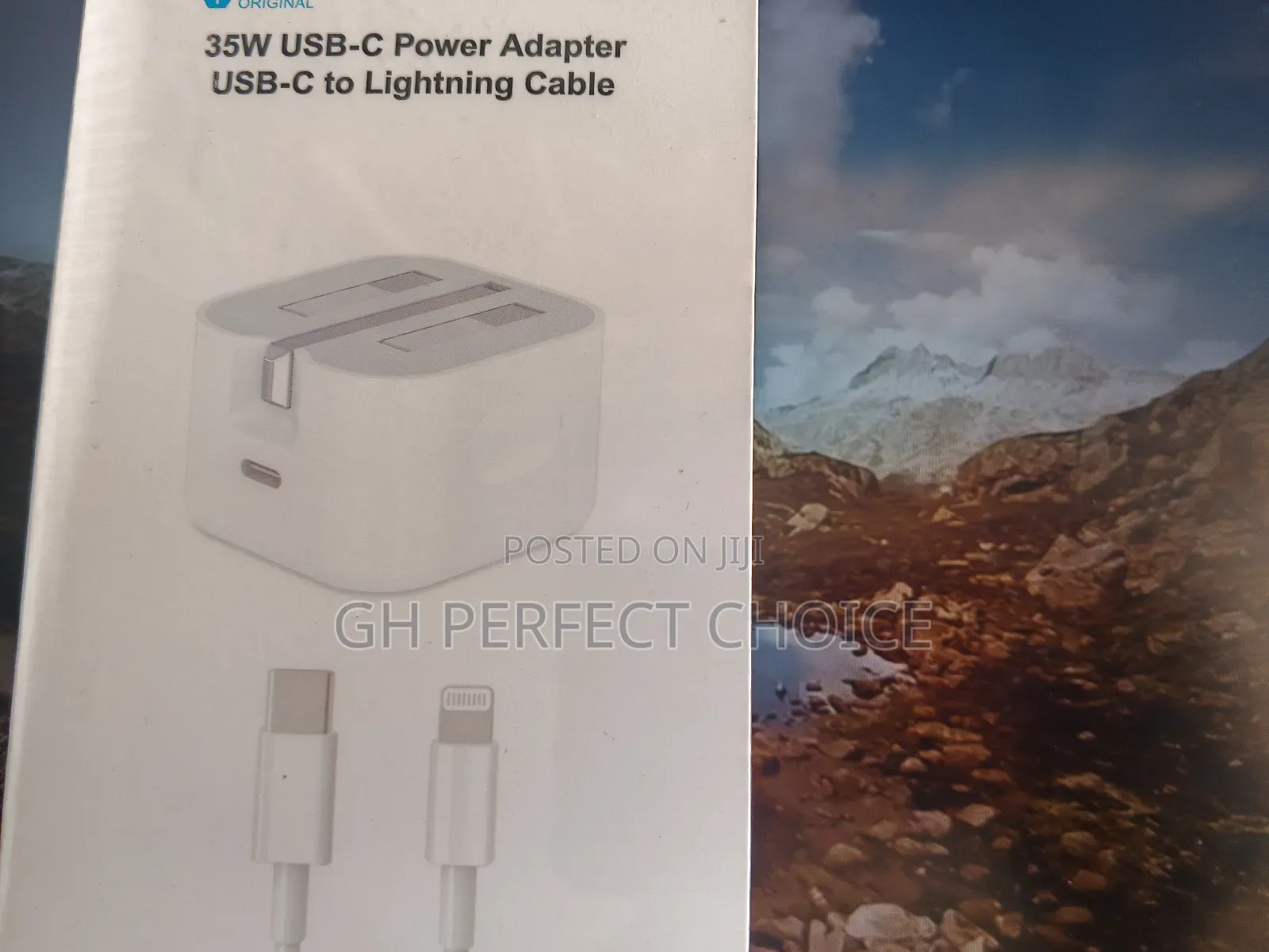 High-quality iPhone Fast Charger, Type C, 3-pin