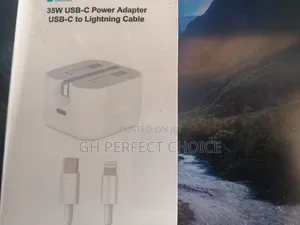 Premium Quality iPhone Type C Fast Charger, 3-pin