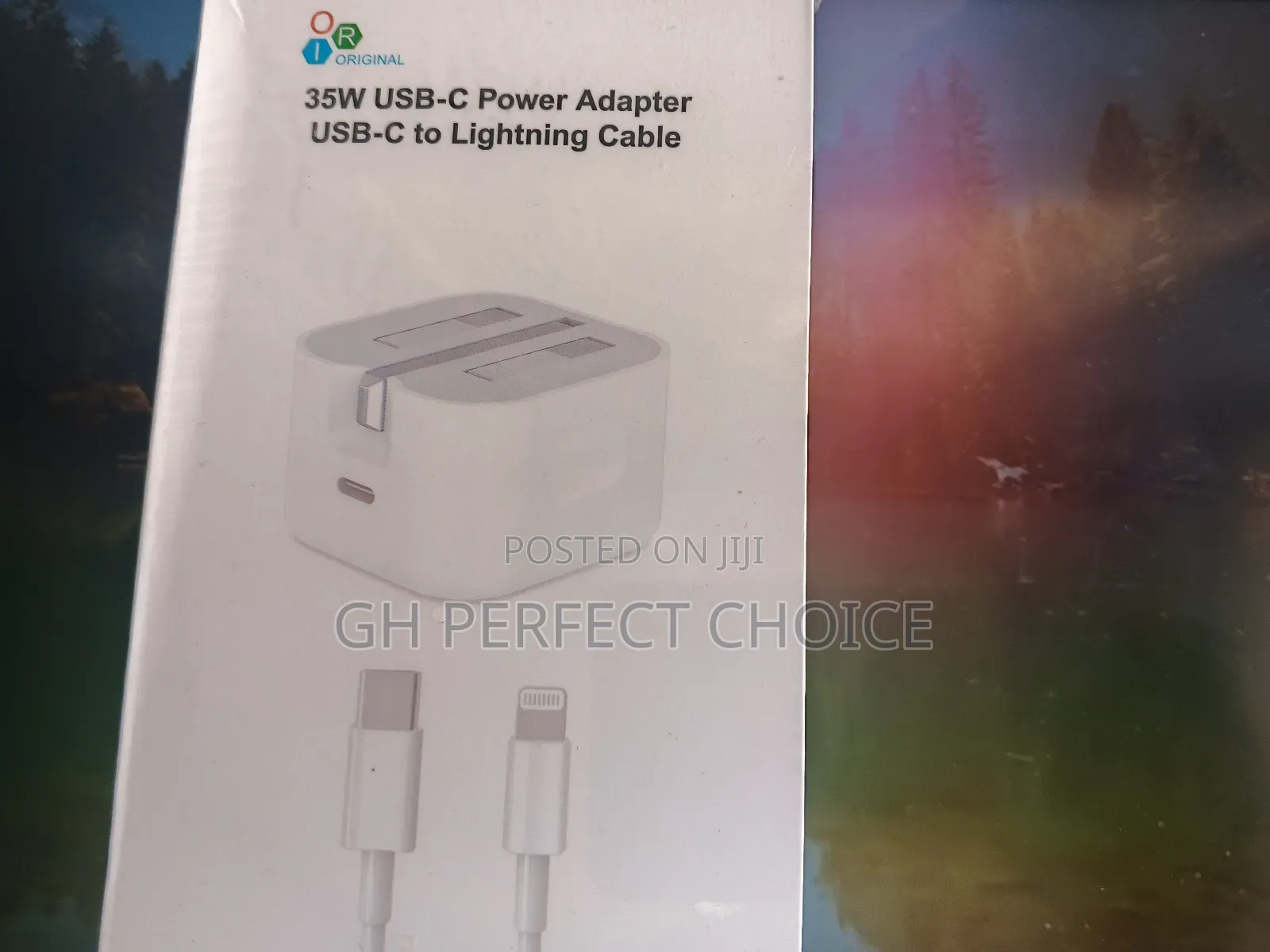 Prem- Quality iPhone Type C Fast Charger, 3-pin
