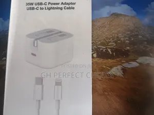 Premium Qual - iPhone Type C Fast - Charger, 3-pin
