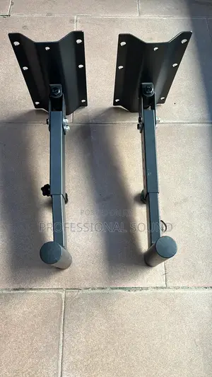 Adjustable Wall-Mount Speaker Brackets.