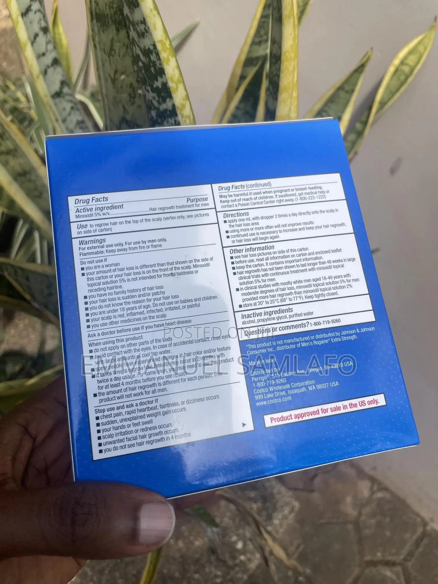 Kirkland Minoxidil Topical Solution 5%