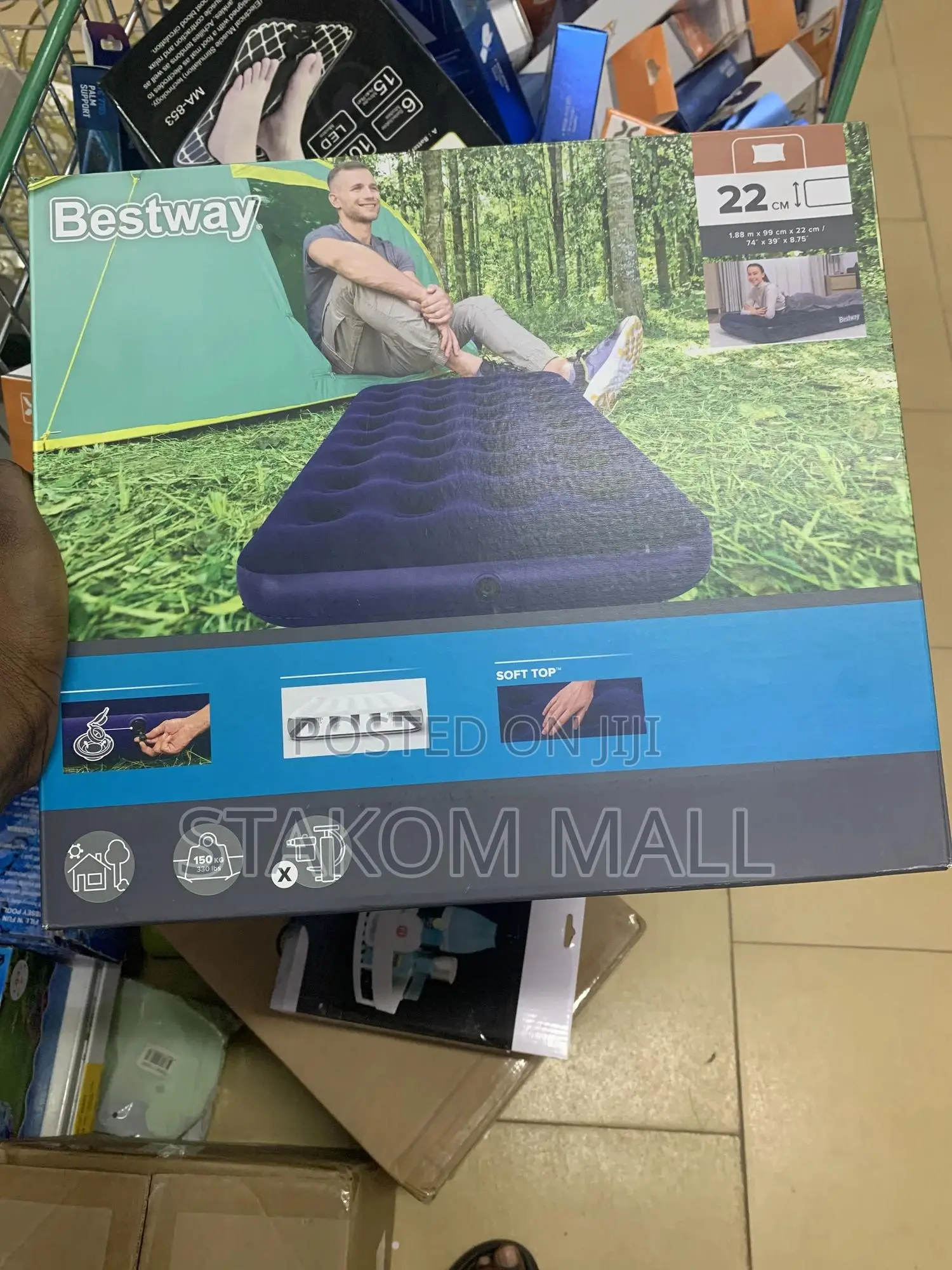 Air Mattress - For Indoor And Outdoor Use