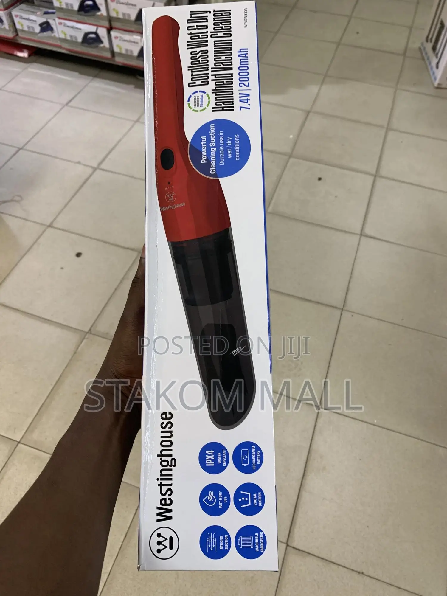 Cordless Car Vacuum Cleaner- Rechargeable