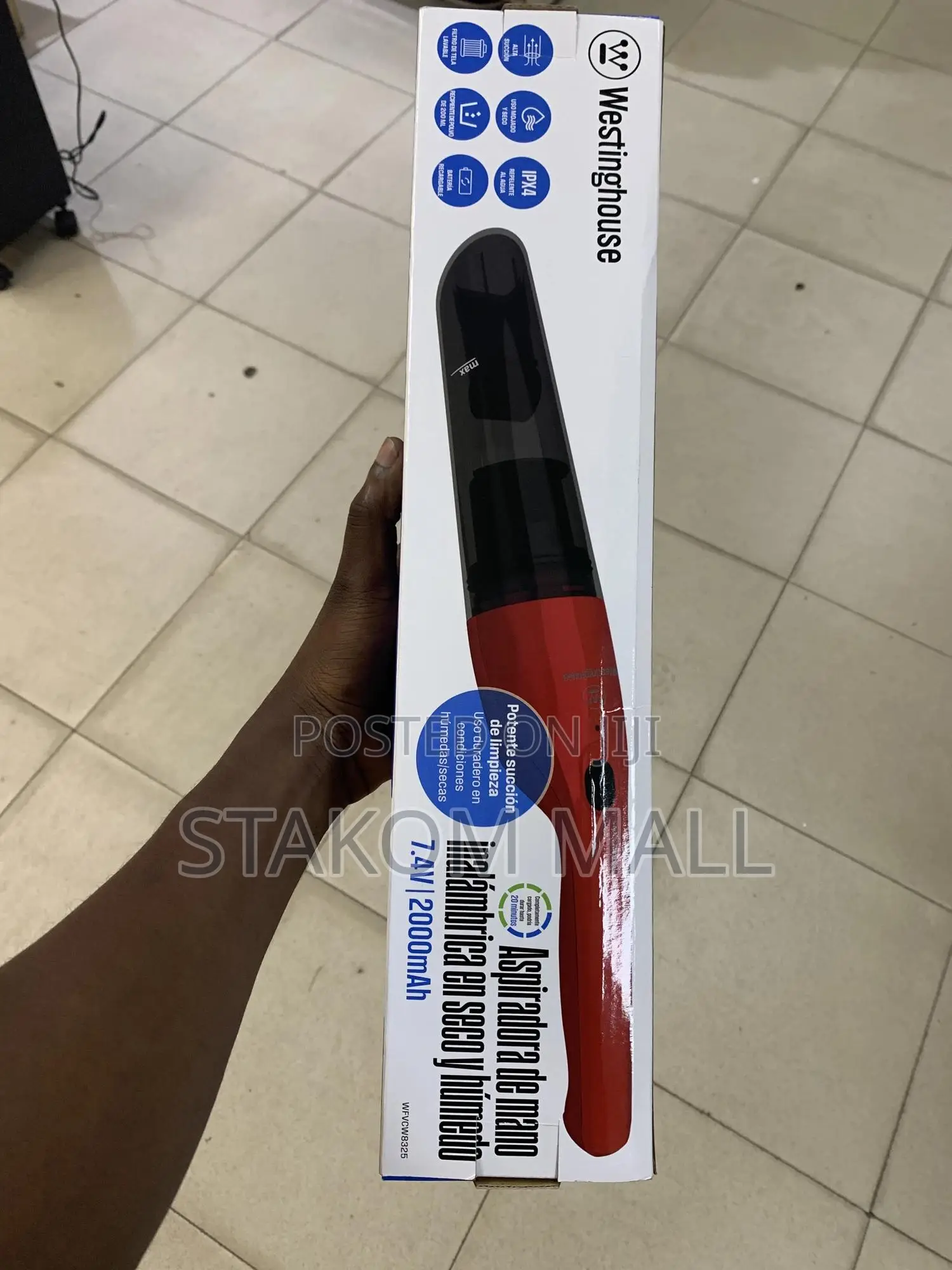 Cordless Car Vacuum Cleaner- Rechargeable