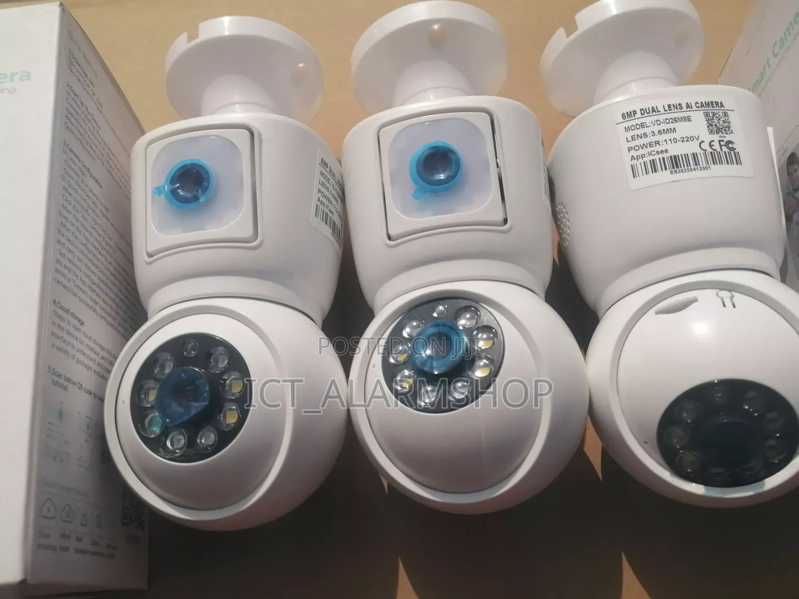 PTZ Duel Security Camera Surveillance