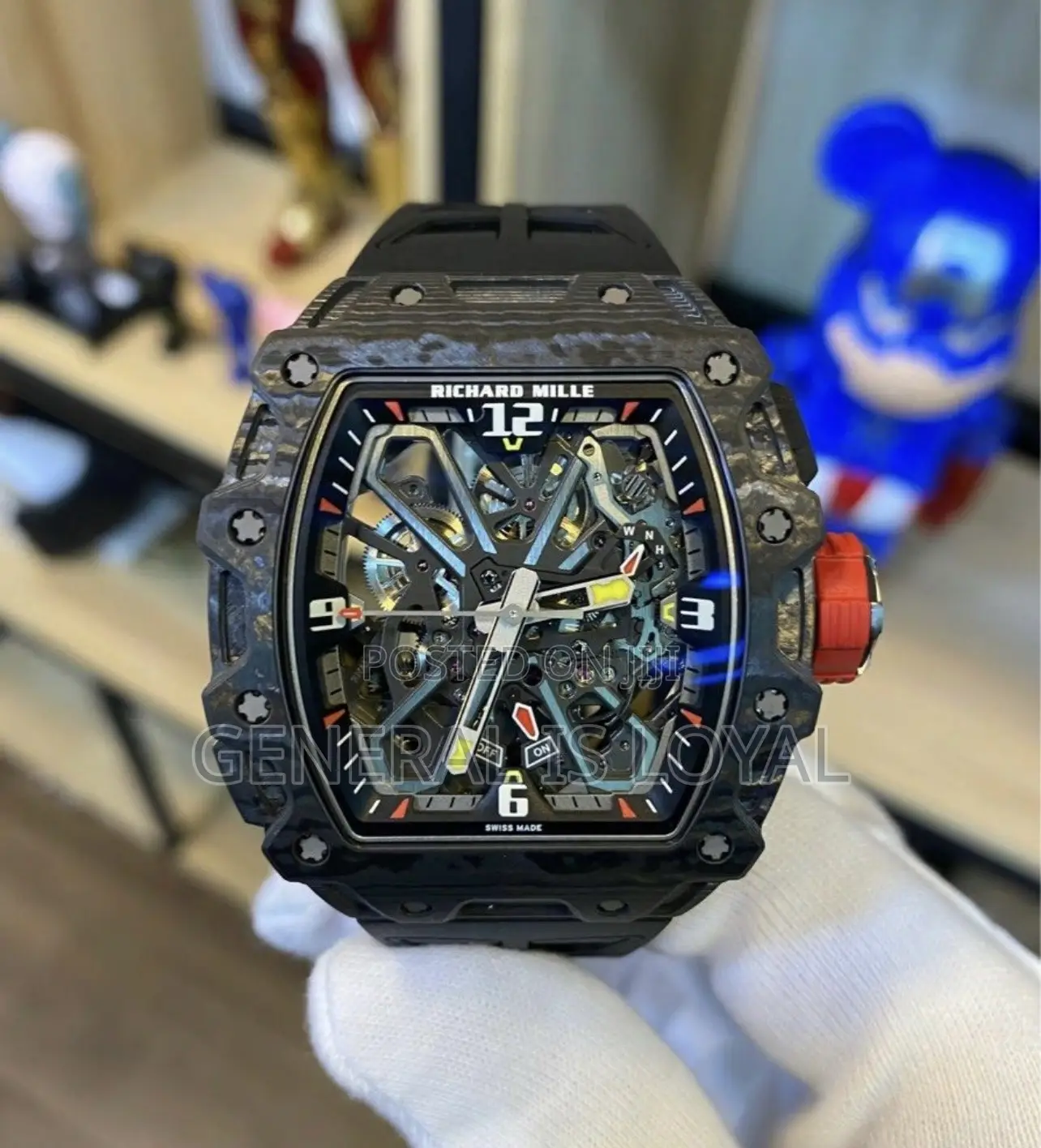 2024 Rm 35-03 Rafa Nadal Black Carbon / Quartz Tpt