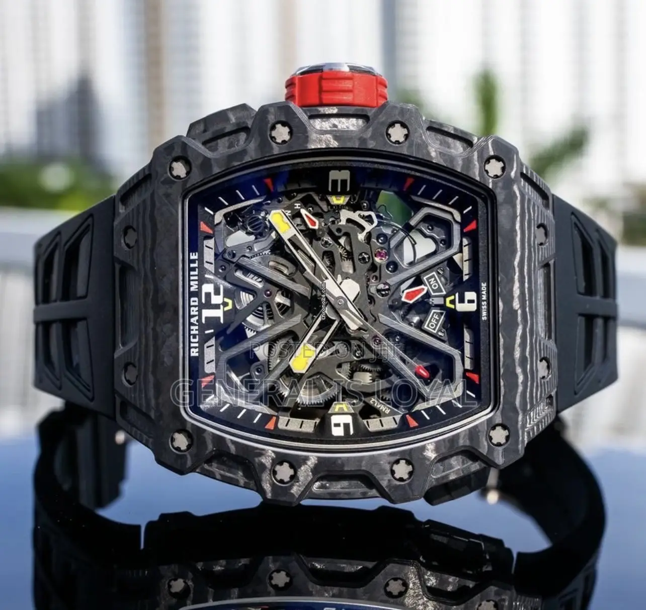 2024 Rm 35-03 Rafa Nadal Black Carbon / Quartz Tpt