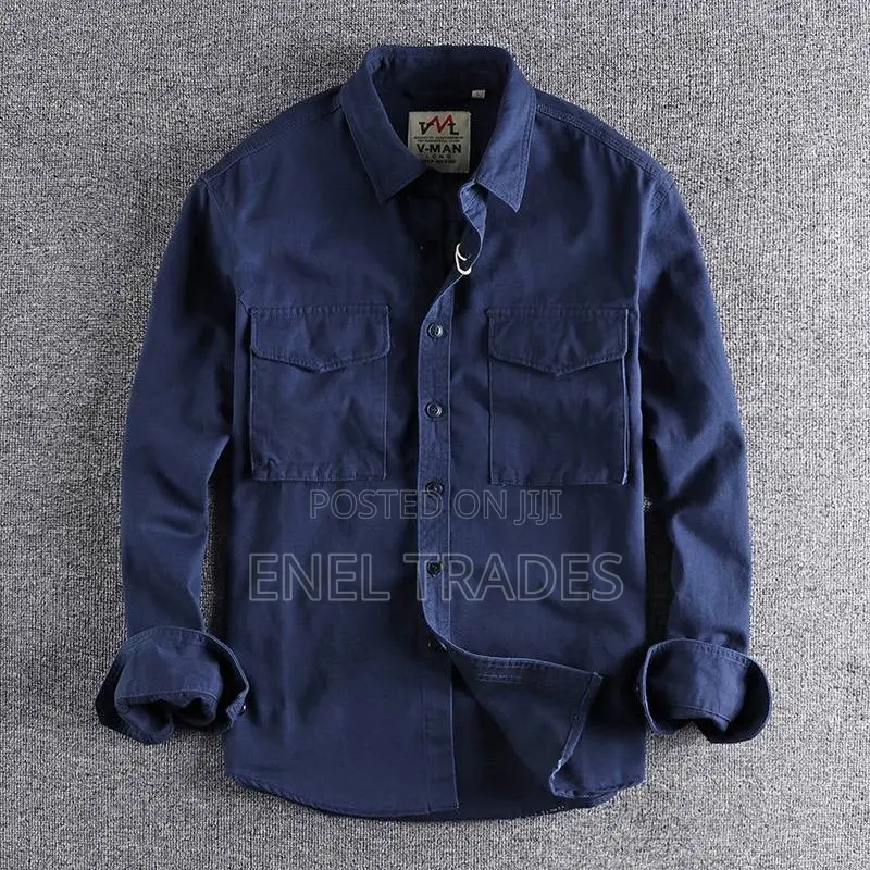 Khaki Retro Shirts