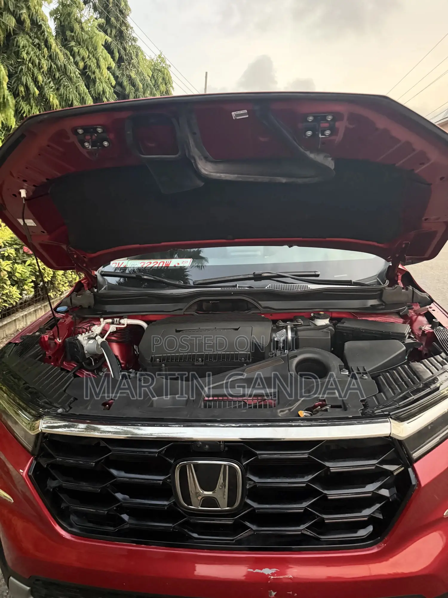 Honda Pilot TrailSport AWD 2024 Red