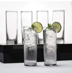 6 Pieces Collins Glass