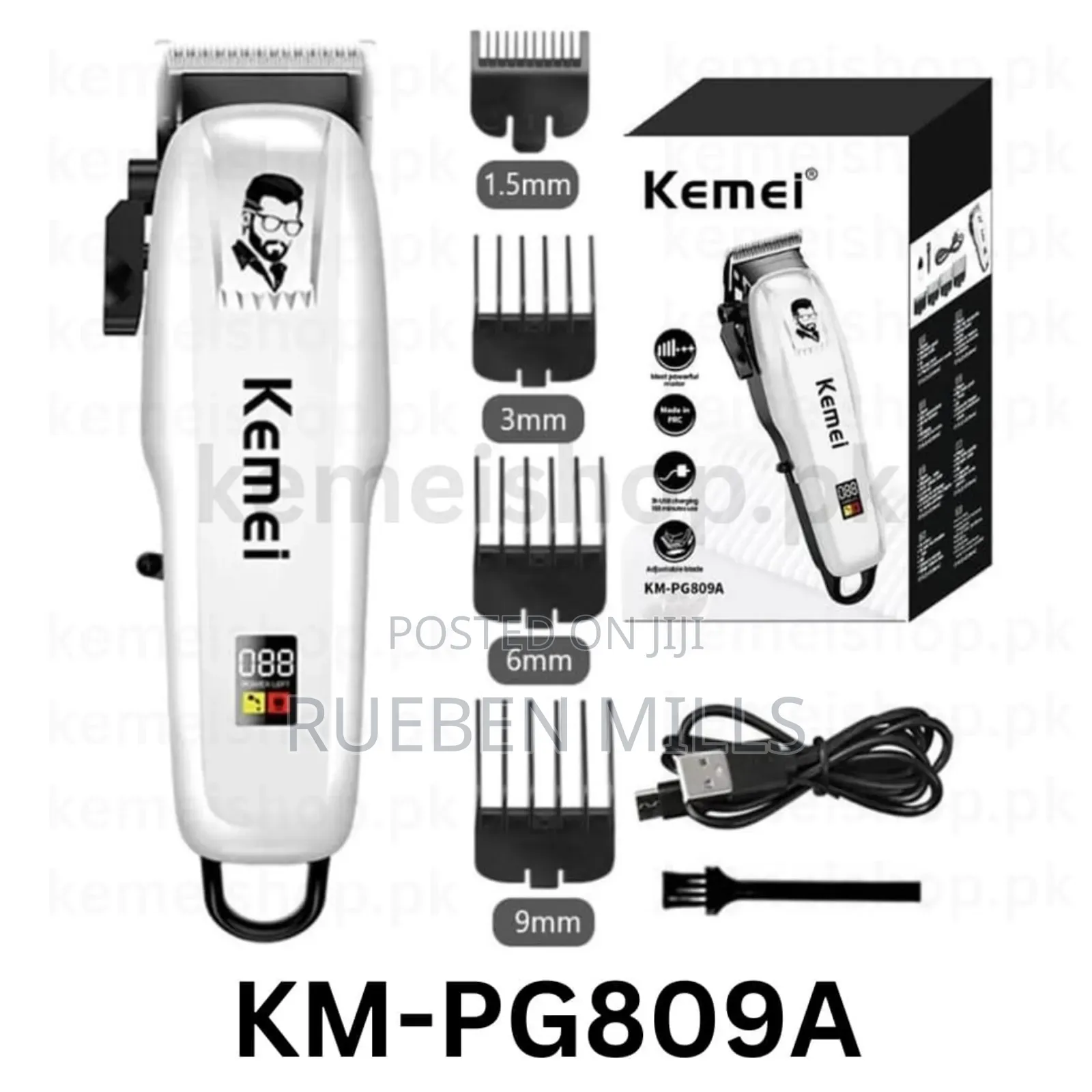 High Strength Carbon Steel Cutter Barbering Machine Hair Clipper