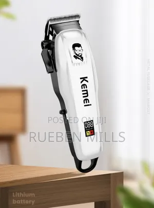 Kmpg809a Salon Quality Handy Wireless Barbering Machine Hair Clipper