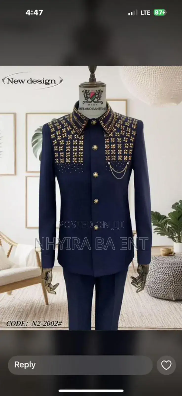 Kaftan Suit