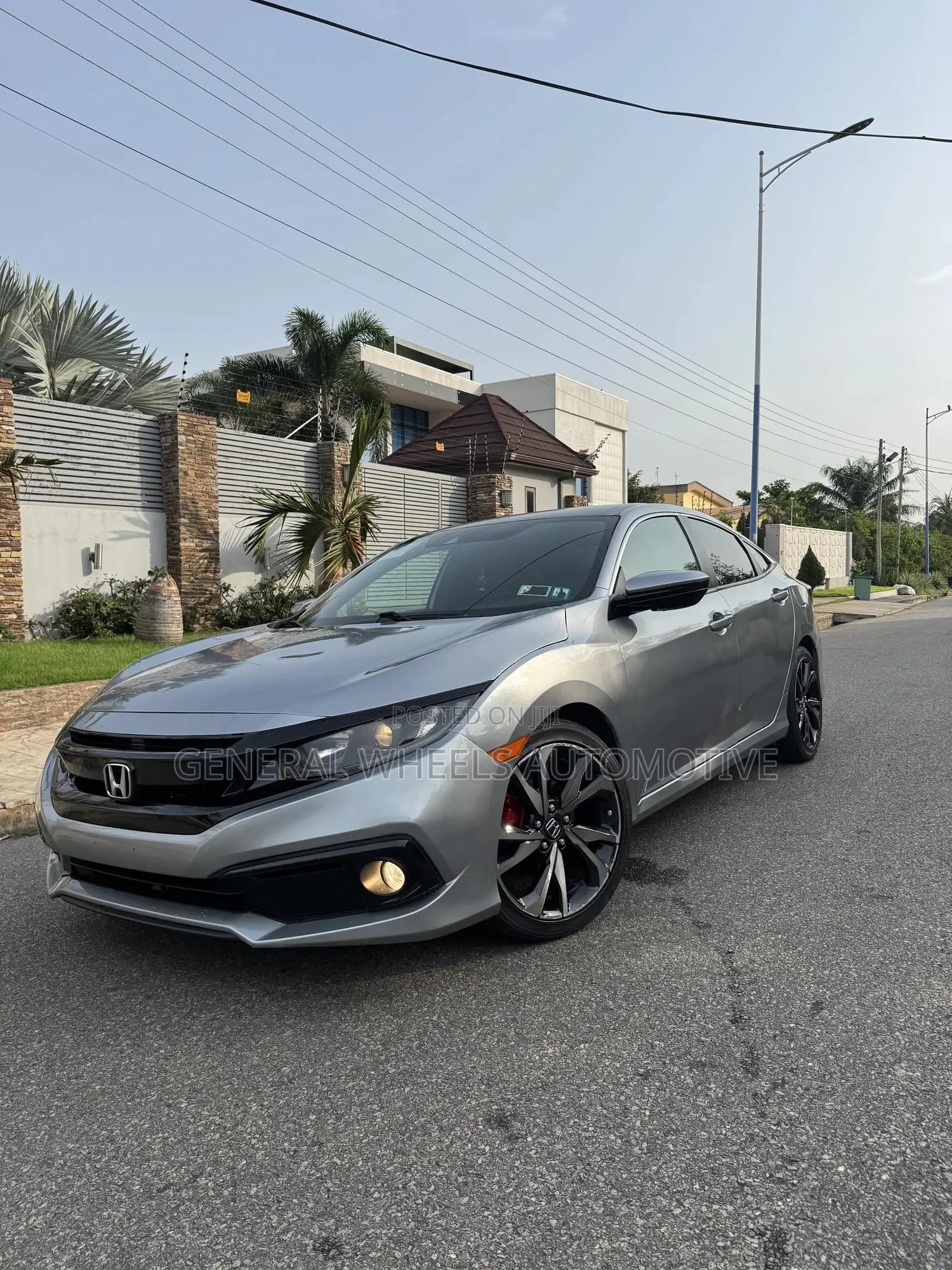 Honda Civic Sport Sedan 2019 Silver