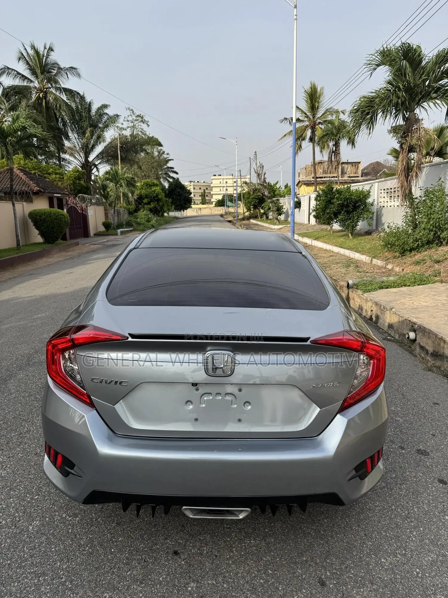 Honda Civic Sport Sedan 2019 Silver
