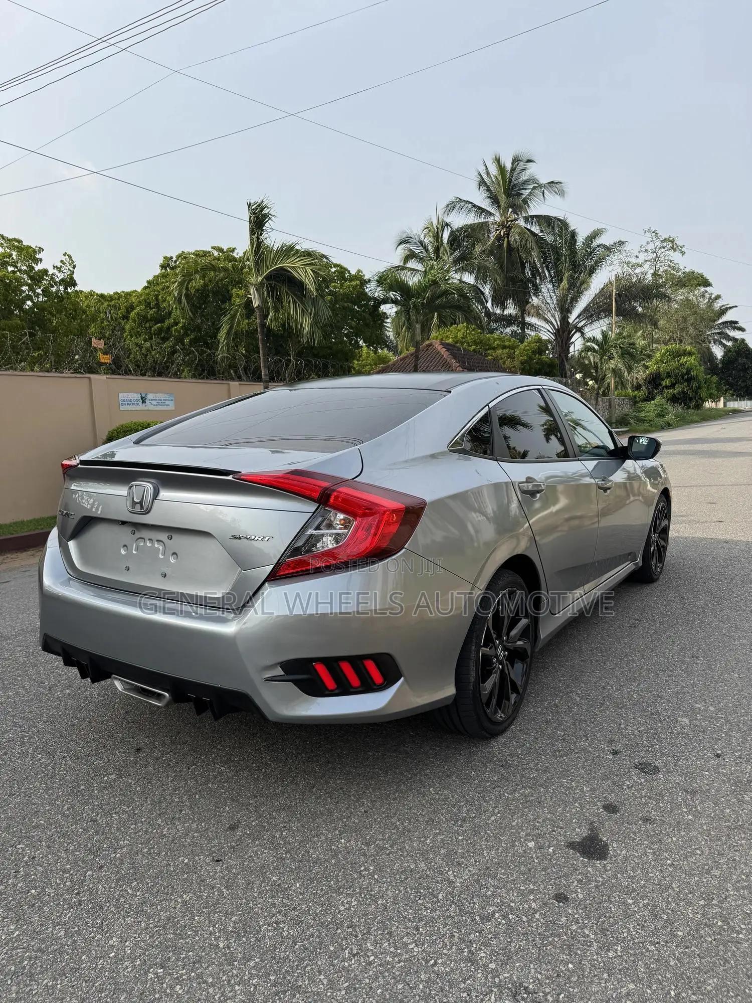 Honda Civic Sport Sedan 2019 Silver