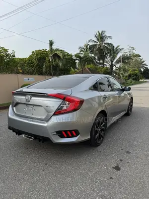 Honda Civic Sport Sedan 2019 Silver