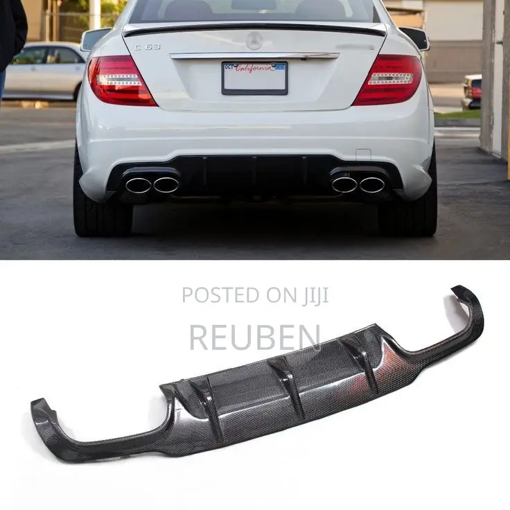 Mercedes Benz C250(W204) Rear Bumper Diffuser Complete Update To Amg