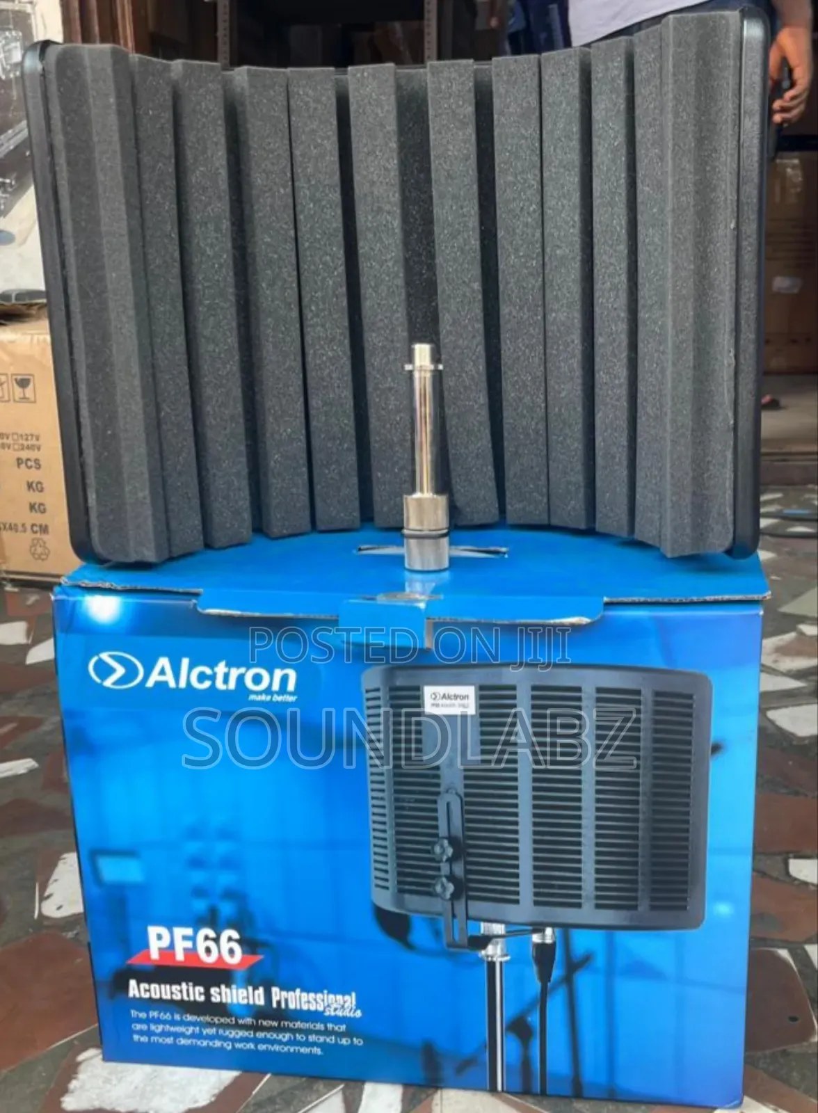 Alctron Pf66 Acoustic Shield/Portable Vocal Booth