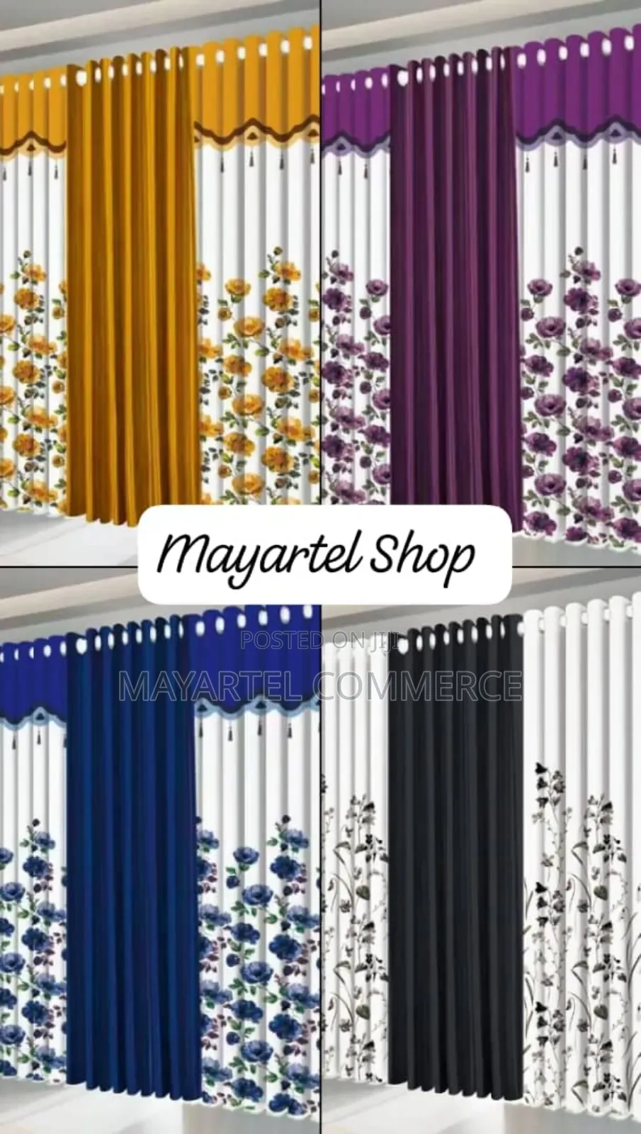 Mayartel Sunblock Curtains Accessories