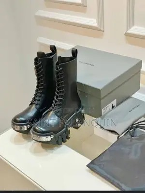 Goth Platform Boot
