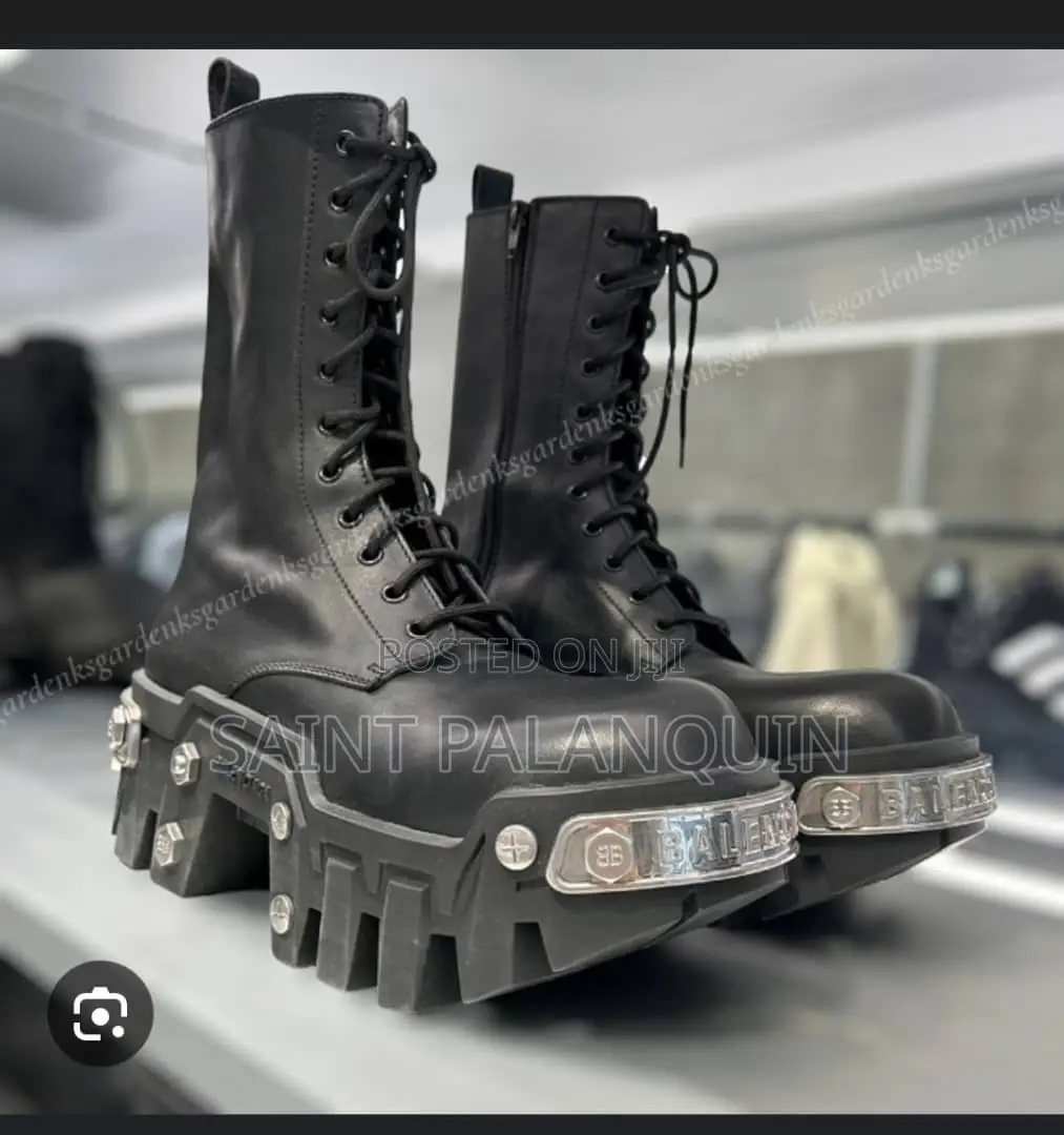 Goth Platform Boot