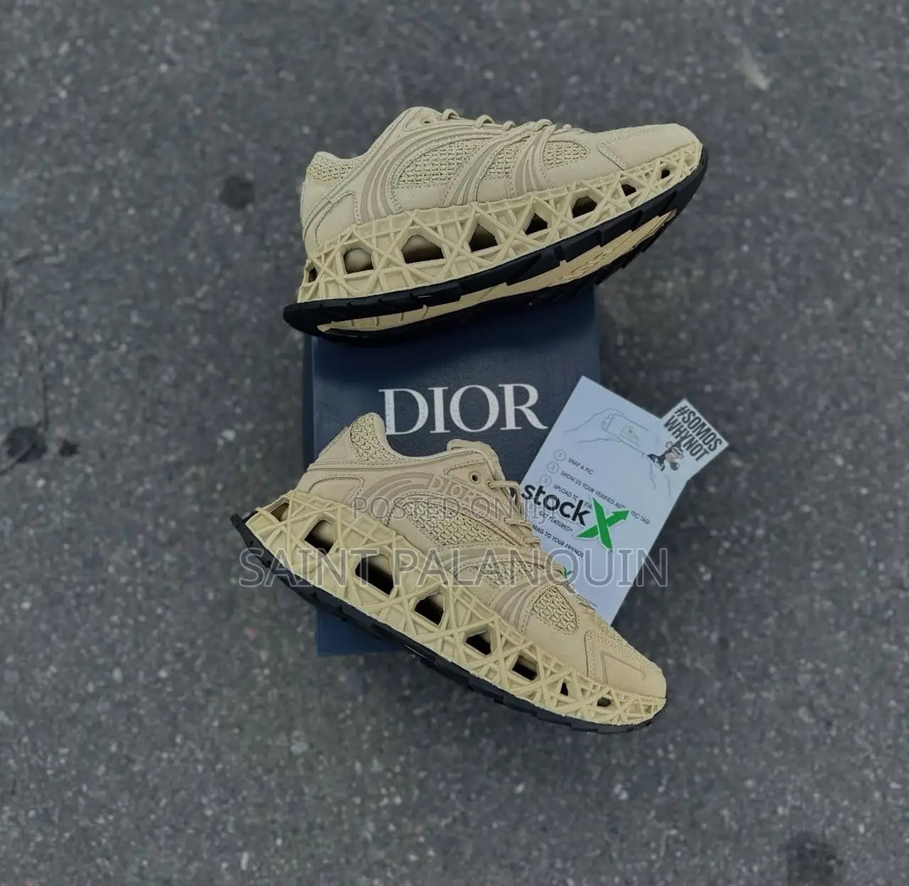 Dior B35 Nxxt Sneaker In Technical Fabric And Mesh